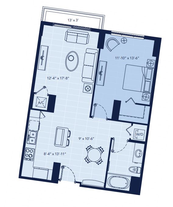 Studio, 1, 2 & 3 Bedroom Apartments in Fort Lauderdale Regatta at New